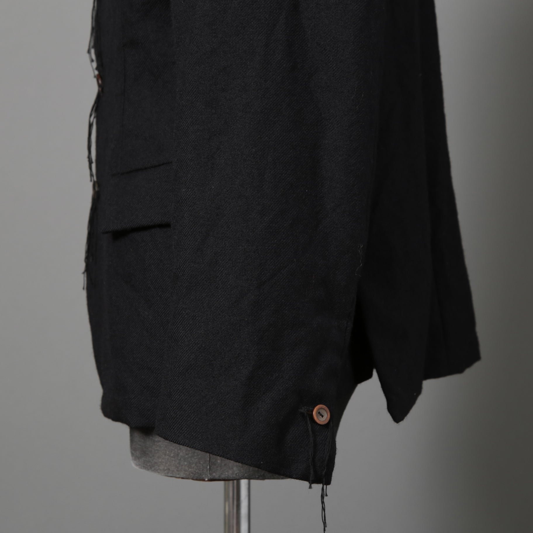 ARCHIVIO J.M.RIBOT / 21AW 美品 BLAZER Vintage Wool / G19/FT / コサージュ付 ジャケット/ size 46 (BLACK)
