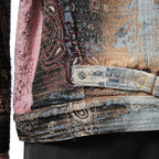 新品 PROLETA RE ART プロレタ リ アート / 22SS NUBIAN別注 / UROBOROS DENIM JACKET / Boro patchwork distressed / size XL ジャケット
