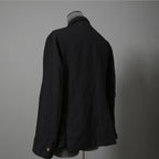 ARCHIVIO J.M.RIBOT / 21AW 美品 BLAZER Vintage Wool / G19/FT / コサージュ付 ジャケット/ size 46 (BLACK)