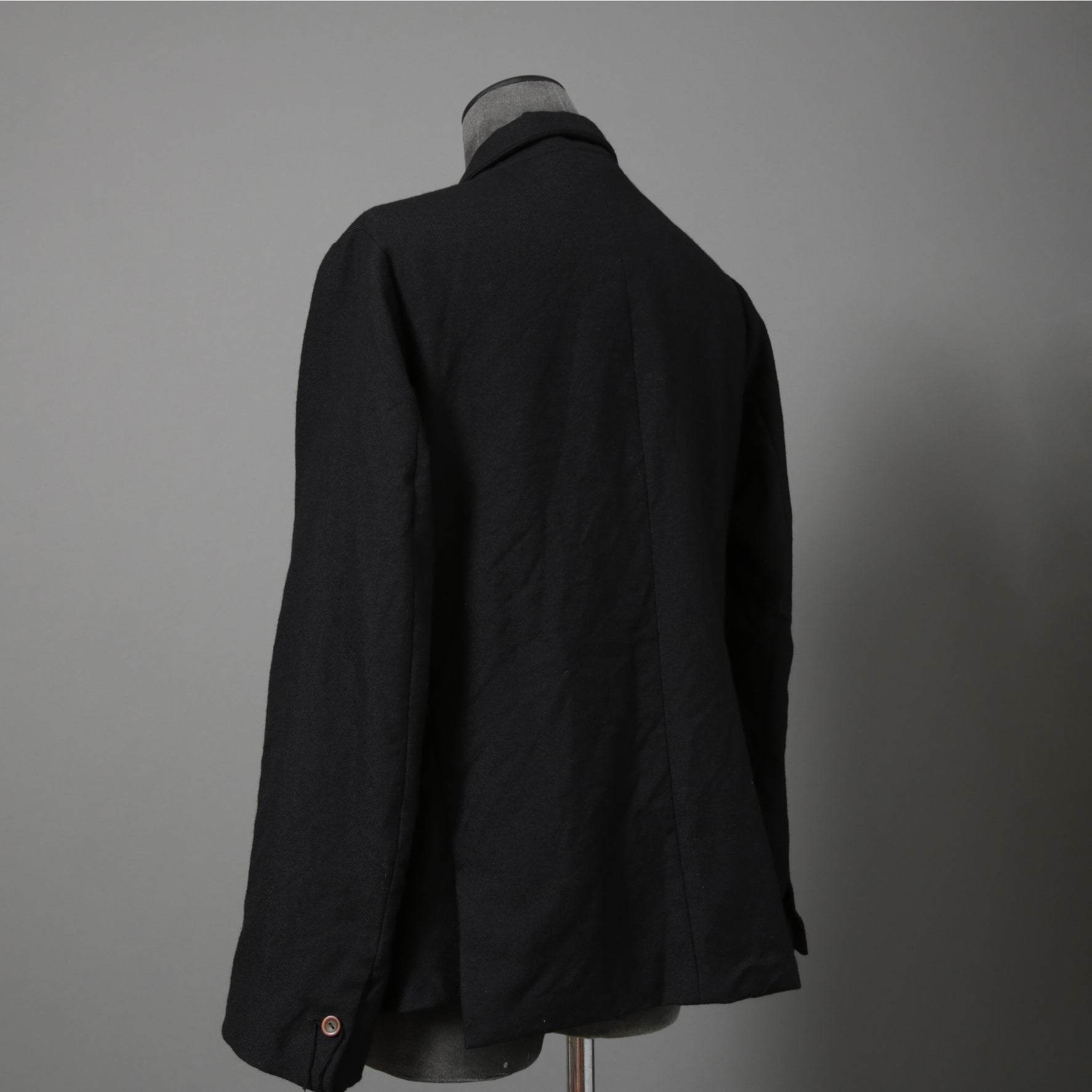 ARCHIVIO J.M.RIBOT / 21AW 美品 BLAZER Vintage Wool / G19/FT / コサージュ付 ジャケット/ size 46 (BLACK)