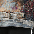 新品 PROLETA RE ART プロレタ リ アート / 22SS NUBIAN別注 / UROBOROS DENIM JACKET / Boro patchwork distressed / size XL ジャケット