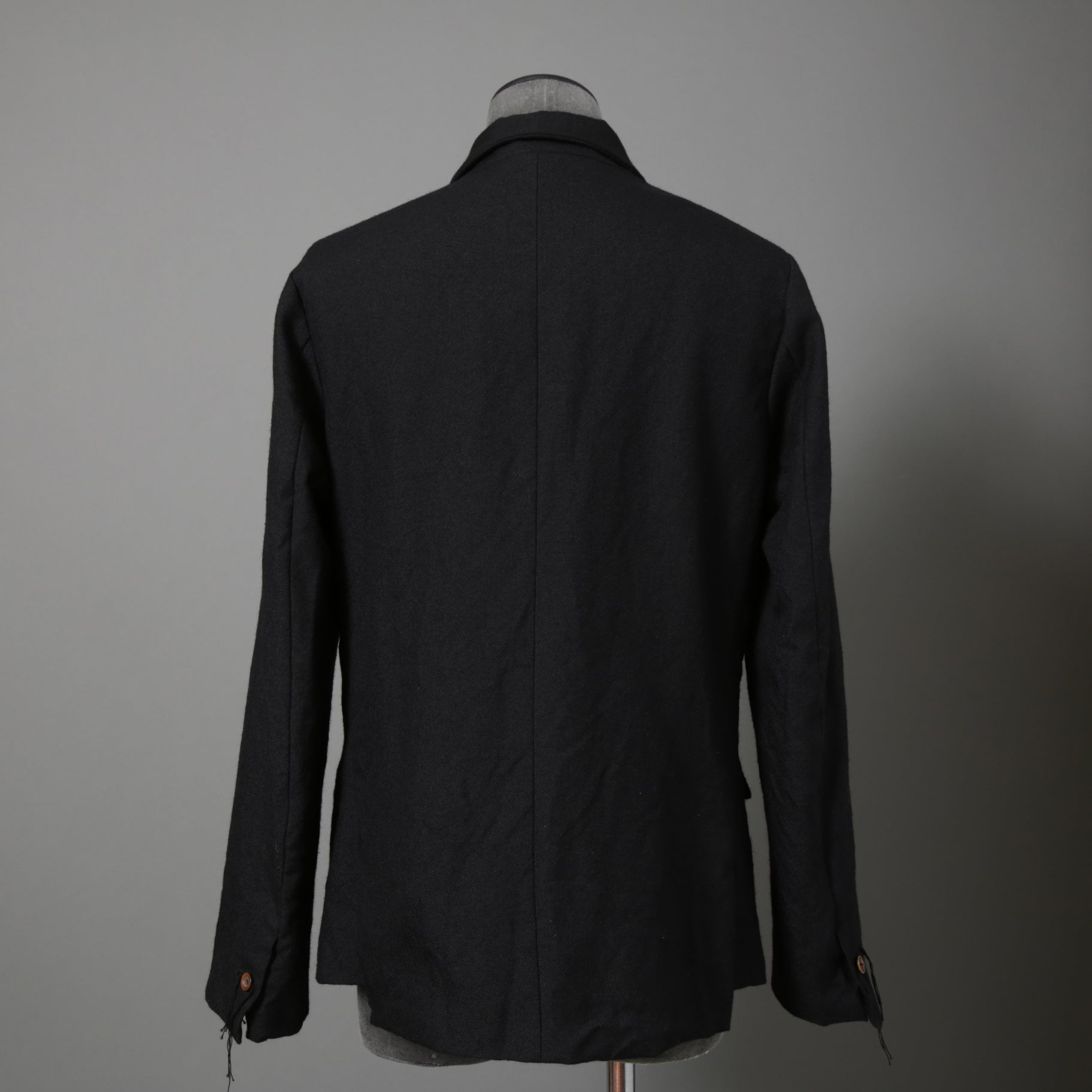 ARCHIVIO J.M.RIBOT / 21AW 美品 BLAZER Vintage Wool / G19/FT / コサージュ付 ジャケット/ size 46 (BLACK)