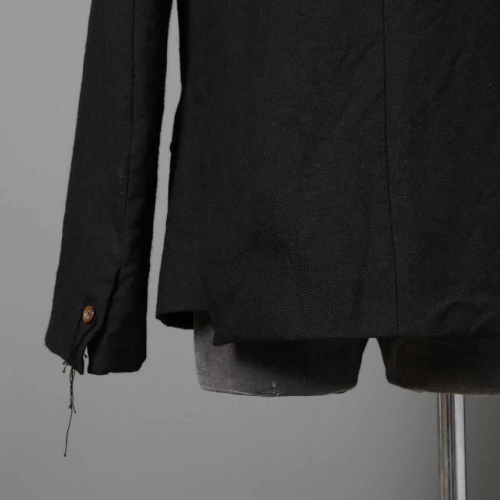 ARCHIVIO J.M.RIBOT / 21AW 美品 BLAZER Vintage Wool / G19/FT / コサージュ付 ジャケット/ size 46 (BLACK)