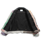 新品 PROLETA RE ART プロレタ リ アート / 22SS NUBIAN別注 / UROBOROS DENIM JACKET / Boro patchwork distressed / size XL ジャケット