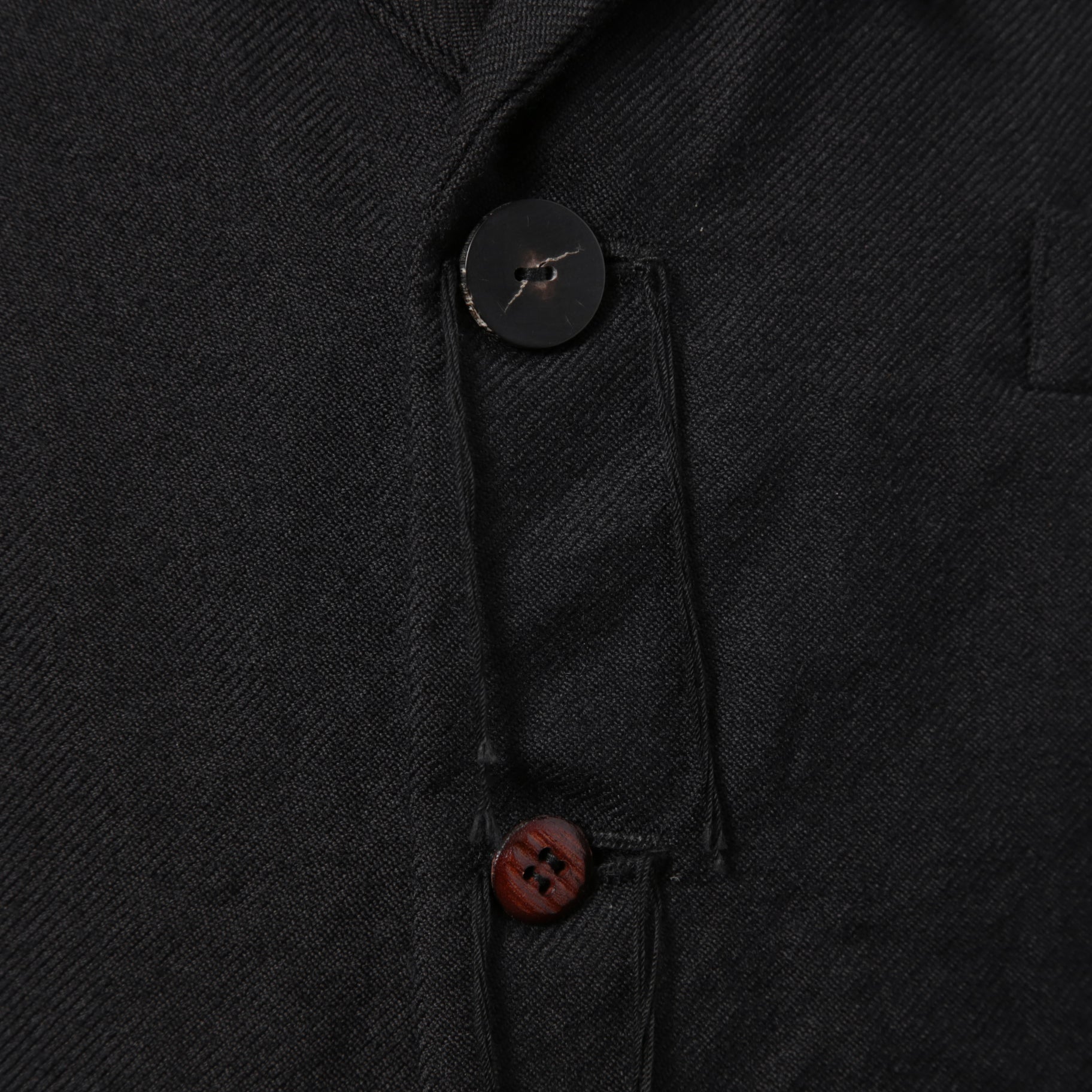 ARCHIVIO J.M.RIBOT / 21AW 美品 BLAZER Vintage Wool / G19/FT / コサージュ付 ジャケット/ size 46 (BLACK)