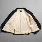 ARCHIVIO J.M.RIBOT / 21AW 美品 BLAZER Vintage Wool / G19/FT / コサージュ付 ジャケット/ size 46 (BLACK)