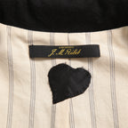 ARCHIVIO J.M.RIBOT / 21AW 美品 BLAZER Vintage Wool / G19/FT / コサージュ付 ジャケット/ size 46 (BLACK)