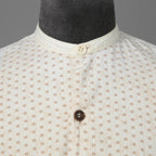 ARCHIVIO J.M.RIBOT / 20SS ヴィンテージコットン / プルオーバー 長袖シャツ / size 46 (NATURAL)