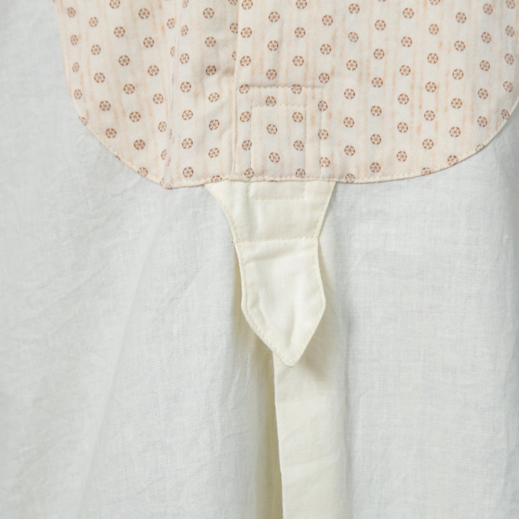 ARCHIVIO J.M.RIBOT / 20SS ヴィンテージコットン / プルオーバー 長袖シャツ / size 46 (NATURAL)