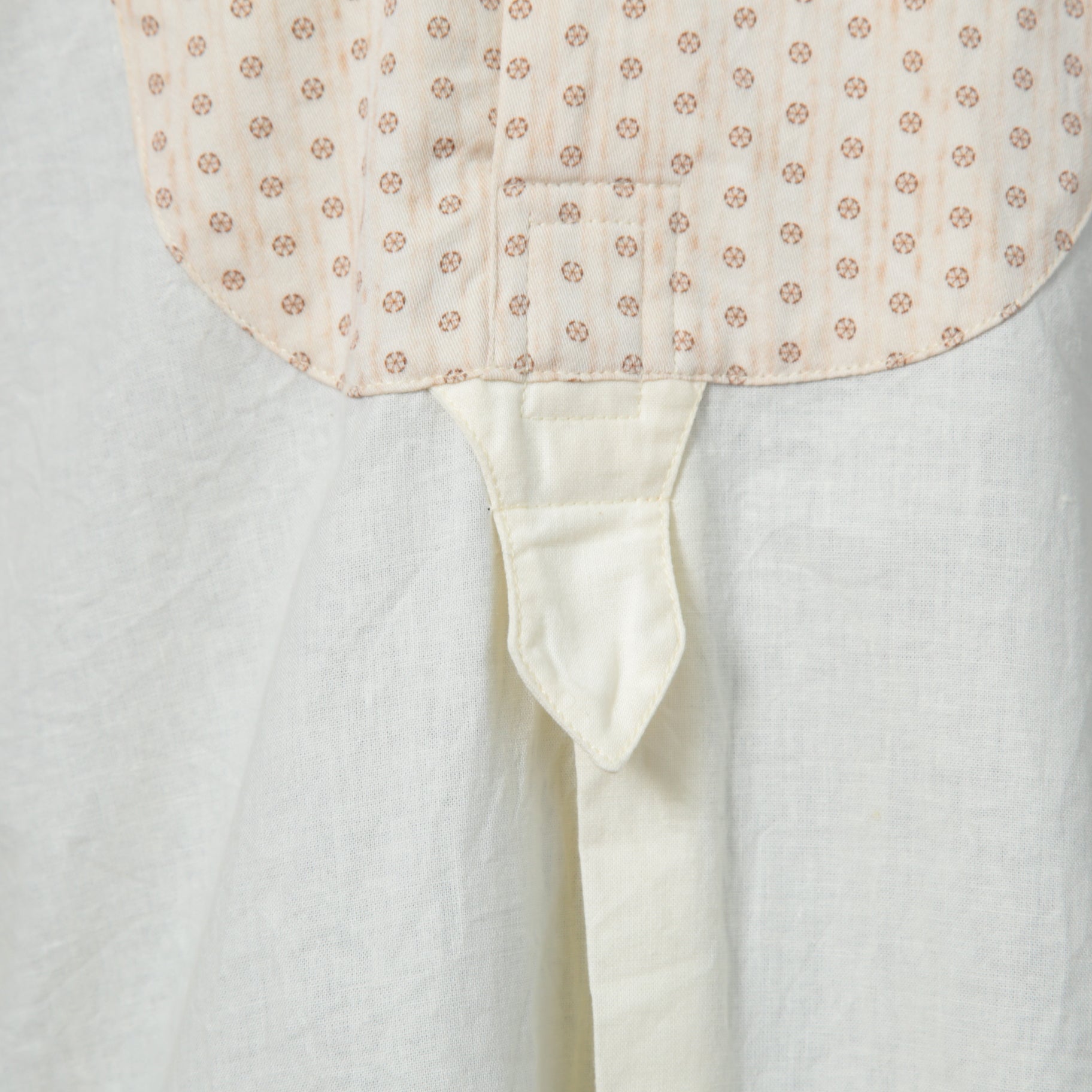 ARCHIVIO J.M.RIBOT / 20SS ヴィンテージコットン / プルオーバー 長袖シャツ / size 46 (NATURAL)