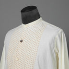 ARCHIVIO J.M.RIBOT / 20SS ヴィンテージコットン / プルオーバー 長袖シャツ / size 46 (NATURAL)