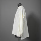 ARCHIVIO J.M.RIBOT / 20SS ヴィンテージコットン / プルオーバー 長袖シャツ / size 46 (NATURAL)