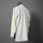 ARCHIVIO J.M.RIBOT / 20SS ヴィンテージコットン / プルオーバー 長袖シャツ / size 46 (NATURAL)