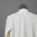 ARCHIVIO J.M.RIBOT / 20SS ヴィンテージコットン / プルオーバー 長袖シャツ / size 46 (NATURAL)