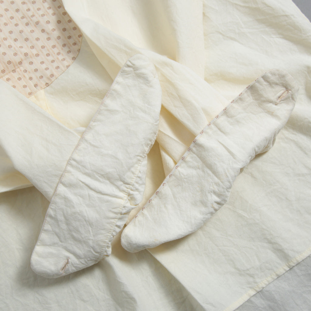 ARCHIVIO J.M.RIBOT / 20SS ヴィンテージコットン / プルオーバー 長袖シャツ / size 46 (NATURAL)