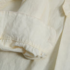 ARCHIVIO J.M.RIBOT / 20SS ヴィンテージコットン / プルオーバー 長袖シャツ / size 46 (NATURAL)