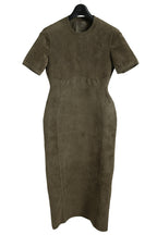 未使用 FENDI フェンディ × SKIMS スキムズ / 2021年モデル マキシ丈 半袖 ドレス タイトワンピース / size 42 カーキ