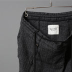 Marc Point マークポイント / ウールヘリンボーン サルエル パンツ / size 46 (GRAY)