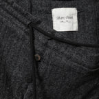 Marc Point マークポイント / ウールヘリンボーン サルエル パンツ / size 46 (GRAY)