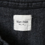Marc Point マークポイント / ウールヘリンボーン サルエル パンツ / size 46 (GRAY)