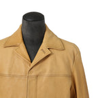 美品 DIESEL ディーゼル / L-NICO レザージャケット/ 現行デザイナー モデル / size 46 キャメル
