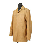 美品 DIESEL ディーゼル / L-NICO レザージャケット/ 現行デザイナー モデル / size 46 キャメル