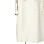 希少 極美品 FENDI フェンディ / 定価70万 23SS クラウド モチーフ ジャガード ダブル ロングコート / FF0690 AMZ9 / size 46 コート