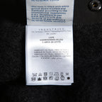 MONCLER モンクレール /  2022-2023AW / GRENOBLE MANTELLA グルノーブル マンテラ / ウール モヘア アルパカ ニット ポンチョ / ダウン入り   / size FREE (BLACK)