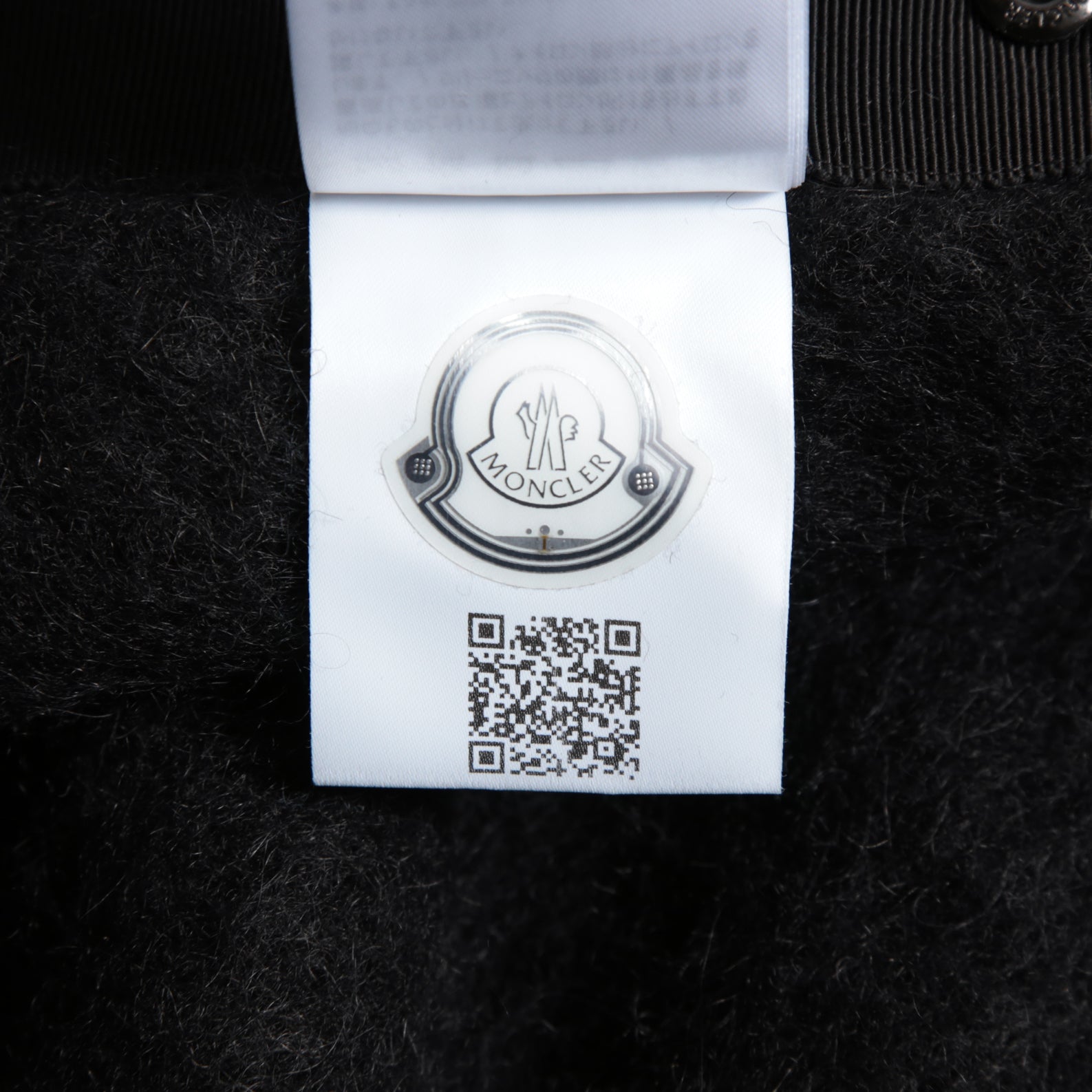 MONCLER モンクレール /  2022-2023AW / GRENOBLE MANTELLA グルノーブル マンテラ / ウール モヘア アルパカ ニット ポンチョ / ダウン入り   / size FREE (BLACK)