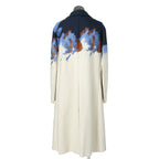 希少 極美品 FENDI フェンディ / 定価70万 23SS クラウド モチーフ ジャガード ダブル ロングコート / FF0690 AMZ9 / size 46 コート