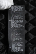 美品 サンローラン Saint Laurent / 20AW 襟ムートン / ウール タータンチェック / ショート キルティング ジャケット / size 50 (RED)