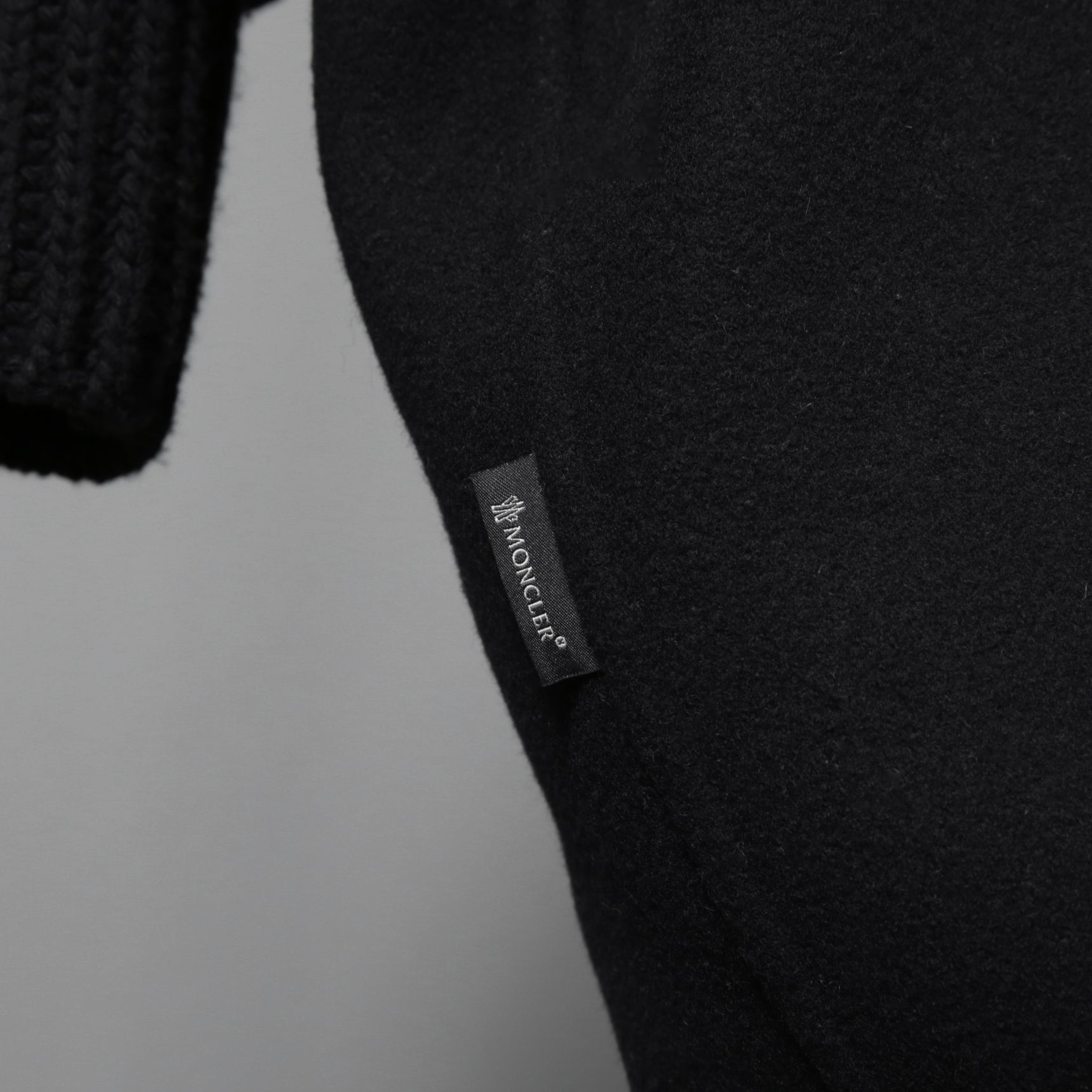 MONCLER モンクレール / 美品 2017 ACANTHUS / 3WAY ダウン コート / カシミヤ混 メルトン / size 1 (BLACK)