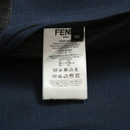 希少 極美品 FENDI フェンディ / 定価70万 23SS クラウド モチーフ ジャガード ダブル ロングコート / FF0690 AMZ9 / size 46 コート