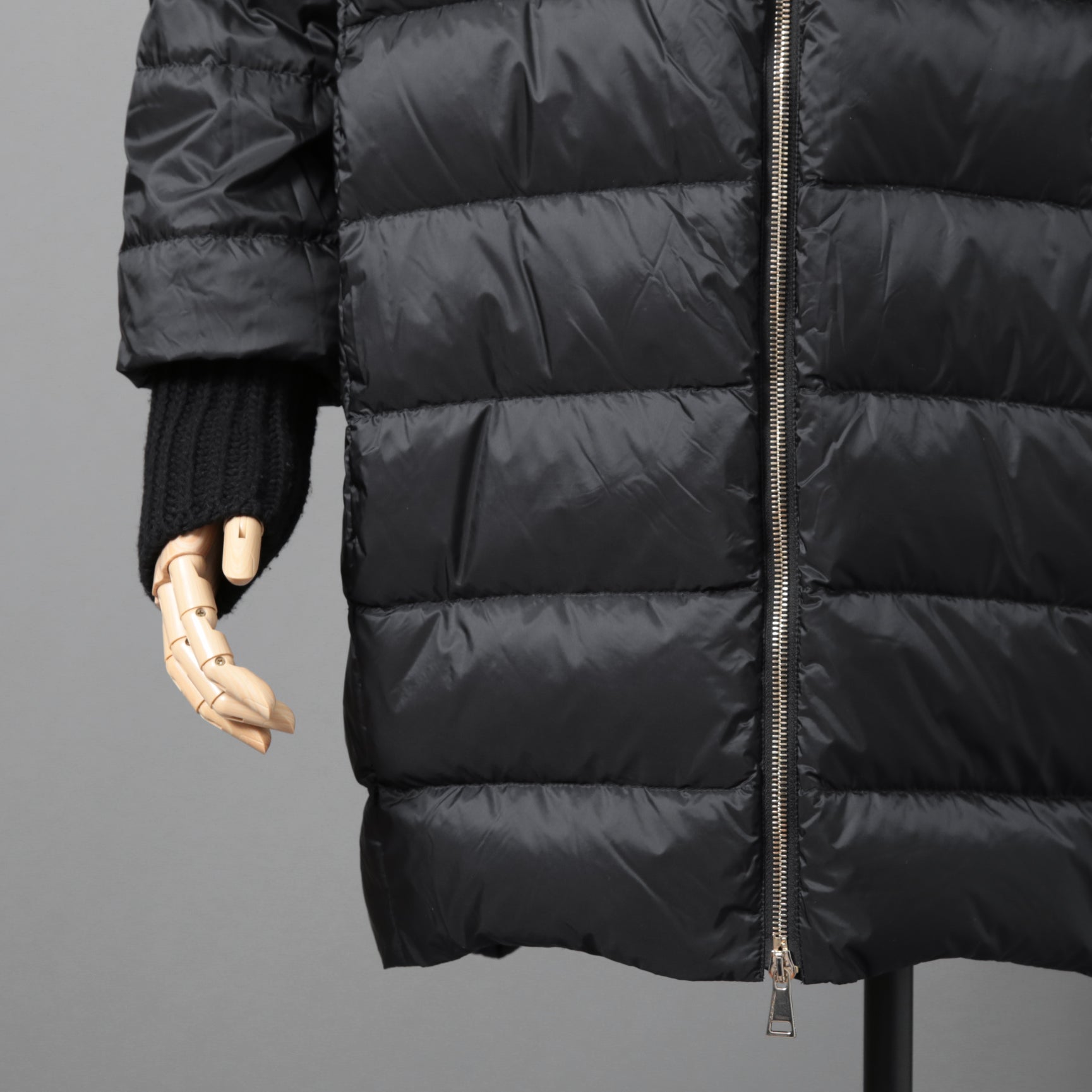 MONCLER モンクレール / 美品 2017 ACANTHUS / 3WAY ダウン コート / カシミヤ混 メルトン / size 1 (BLACK)