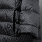 MONCLER モンクレール / 美品 2017 ACANTHUS / 3WAY ダウン コート / カシミヤ混 メルトン / size 1 (BLACK)