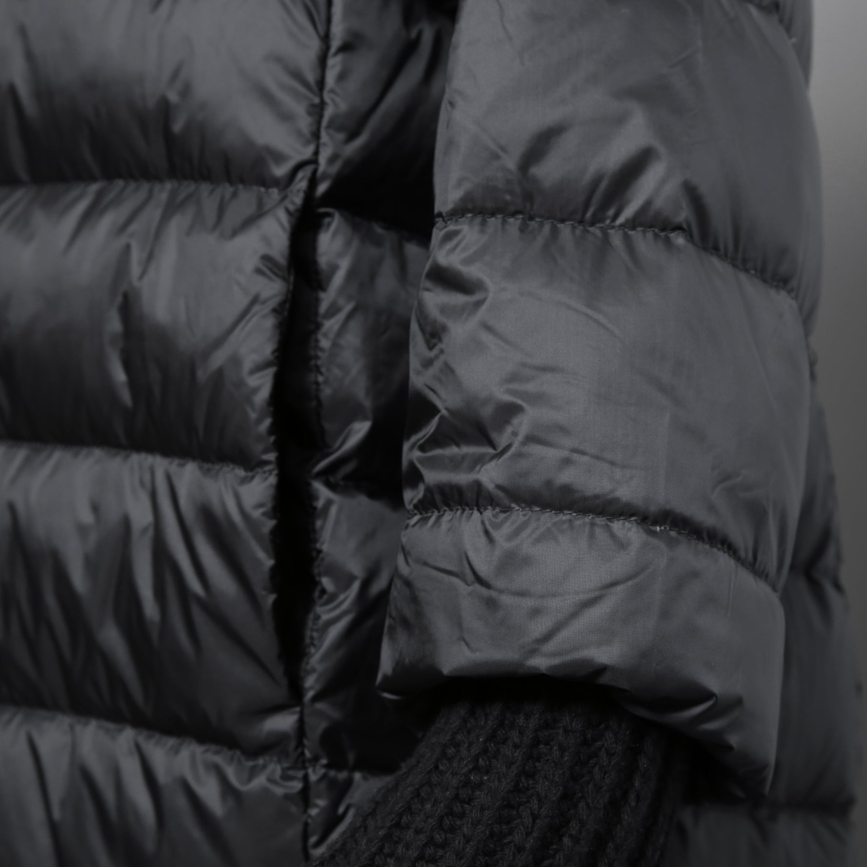 MONCLER モンクレール / 美品 2017 ACANTHUS / 3WAY ダウン コート / カシミヤ混 メルトン / size 1 (BLACK)