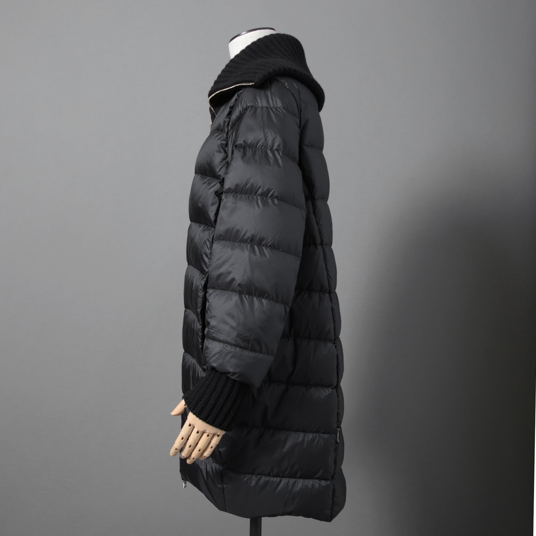 MONCLER モンクレール / 美品 2017 ACANTHUS / 3WAY ダウン コート / カシミヤ混 メルトン / size 1 (BLACK)