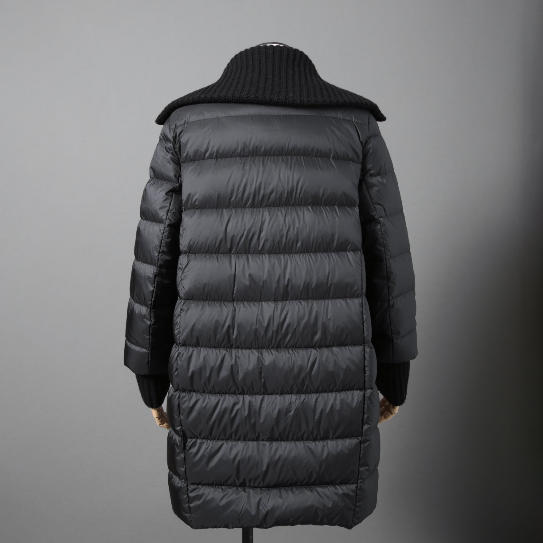 MONCLER モンクレール / 美品 2017 ACANTHUS / 3WAY ダウン コート / カシミヤ混 メルトン / size 1 (BLACK)