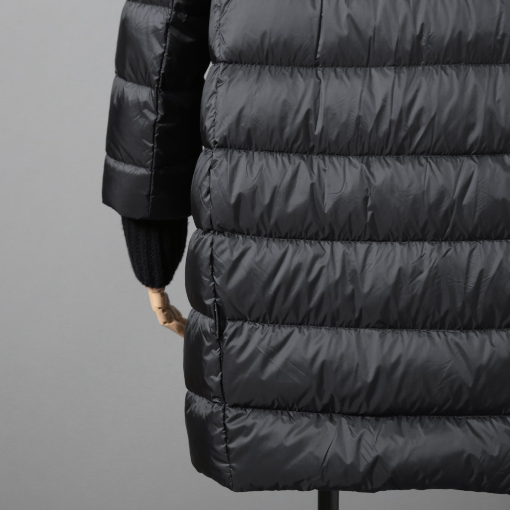 MONCLER モンクレール / 美品 2017 ACANTHUS / 3WAY ダウン コート / カシミヤ混 メルトン / size 1 (BLACK)