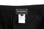 Ann Demeulemeester アンドゥムルメステール / 24SS ストレッチ ハイウエスト スリム テーパード パンツ / size XS (BLACK)