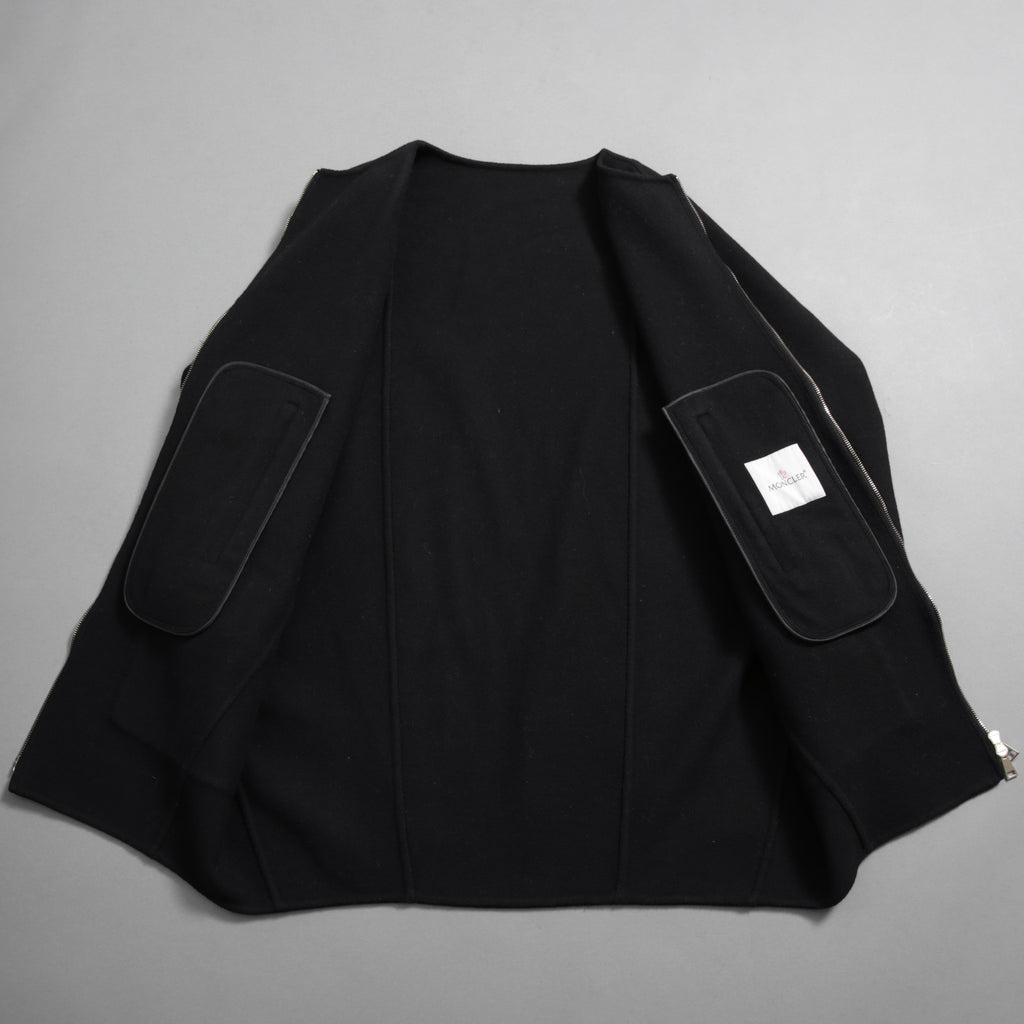 MONCLER モンクレール / 美品 2017 ACANTHUS / 3WAY ダウン コート / カシミヤ混 メルトン / size 1 (BLACK)