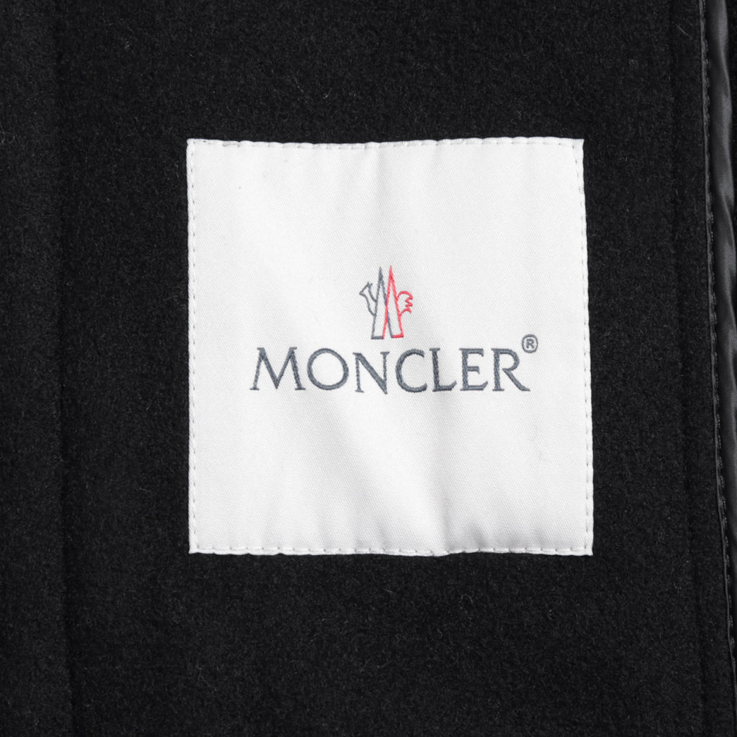 MONCLER モンクレール / 美品 2017 ACANTHUS / 3WAY ダウン コート / カシミヤ混 メルトン / size 1 (BLACK)