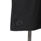 CHROME HEARTS クロムハーツ 20SS 美品 Made In Hollywood バック英字プリント スクロールラベル 半袖Tシャツ size L BLACK YELLOW 国内正規品
