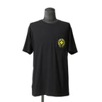 CHROME HEARTS クロムハーツ 20SS 美品 Made In Hollywood バック英字プリント スクロールラベル 半袖Tシャツ size L BLACK YELLOW 国内正規品