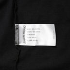 CHROME HEARTS クロムハーツ 20SS 美品 Made In Hollywood バック英字プリント スクロールラベル 半袖Tシャツ size L BLACK YELLOW 国内正規品