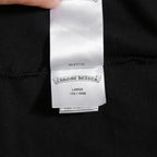 CHROME HEARTS クロムハーツ 20SS 美品 Made In Hollywood バック英字プリント スクロールラベル 半袖Tシャツ size L BLACK YELLOW 国内正規品