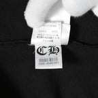 CHROME HEARTS クロムハーツ 20SS 美品 Made In Hollywood バック英字プリント スクロールラベル 半袖Tシャツ size M BLACK WHITE 国内正規品