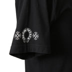 CHROME HEARTS クロムハーツ / 美品 Multi Color Horse Shoe T-shirt ホースシュー マルチカラー 半袖Tシャツ / size M (BLACK) 国内正規品