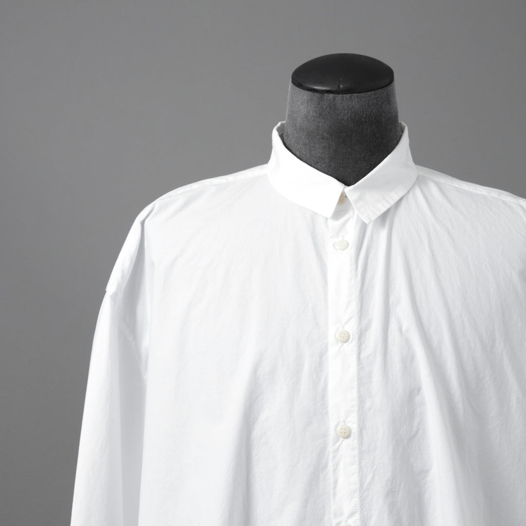 toogood トゥーグッド / THE DRAUGHTSMAN SHIRT ドラフツマン 長袖シャツ / size M / WHITE