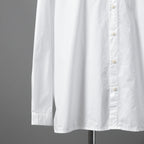 toogood トゥーグッド / THE DRAUGHTSMAN SHIRT ドラフツマン 長袖シャツ / size M / WHITE